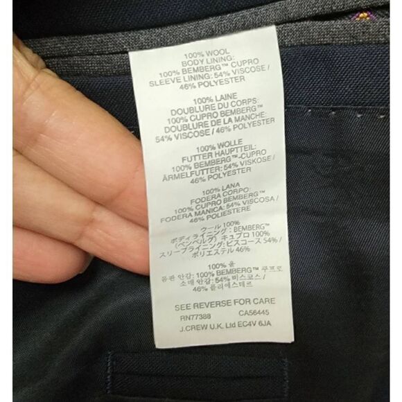 JCrew Ludlow Jacket W/ Double Vent 
In Italian Wool 39R - Picture 9 of 10